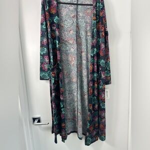 LuLaRoe Multicolor Floral Cardigan
